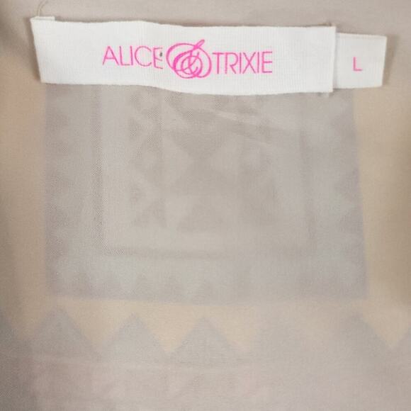 Alice & Trixie Silk Sleeveless Shift Dress - Picture 6 of 8